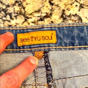 Ladies Jeans, 12L, See Thru Soul -BARGAIN!